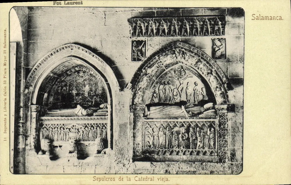 Gräber der Alten Kathedrale — Salamanca — Fot Laurent - Vorderseite