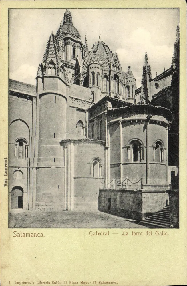 Salamanca — Kathedrale — Die Turm des Gallo — Fot Laurent, n°6 - Vorderseite
