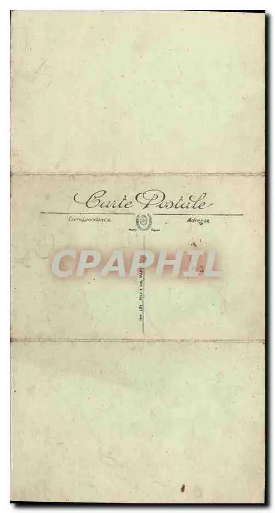 A Catedral de Reims — A Grande Guerra — M. Lavergne Editor — Paris - Verso