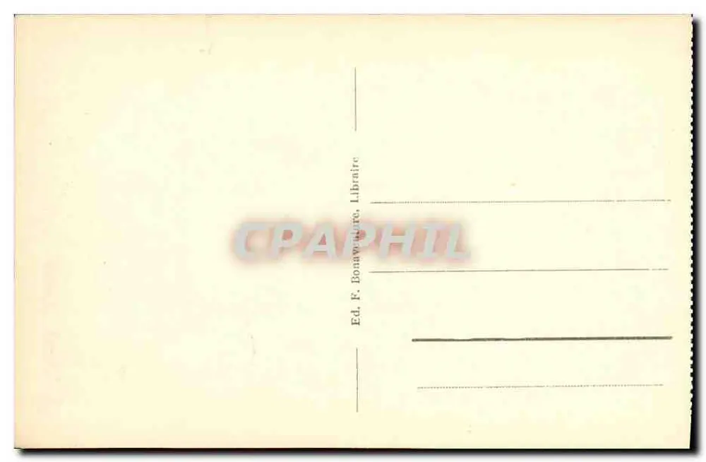Le Touquet-Paris-Plage — Kinder-Spiele — Verlag F. Bonaventure, n° 249 - Rückseite