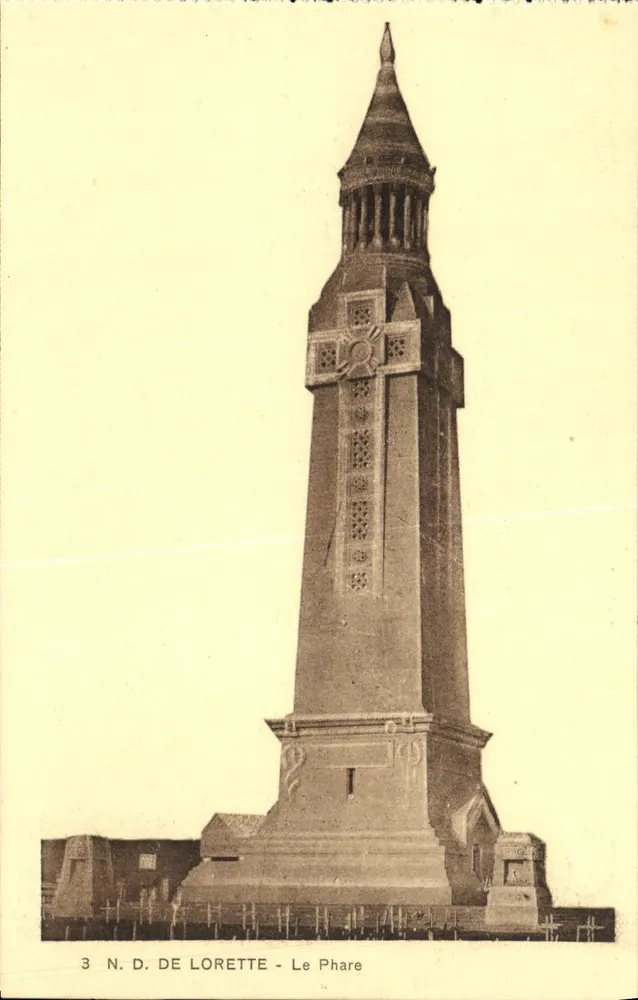 N.D. DE LORETTE - O Farol — editor Édition Franchois, Véthune - Frente