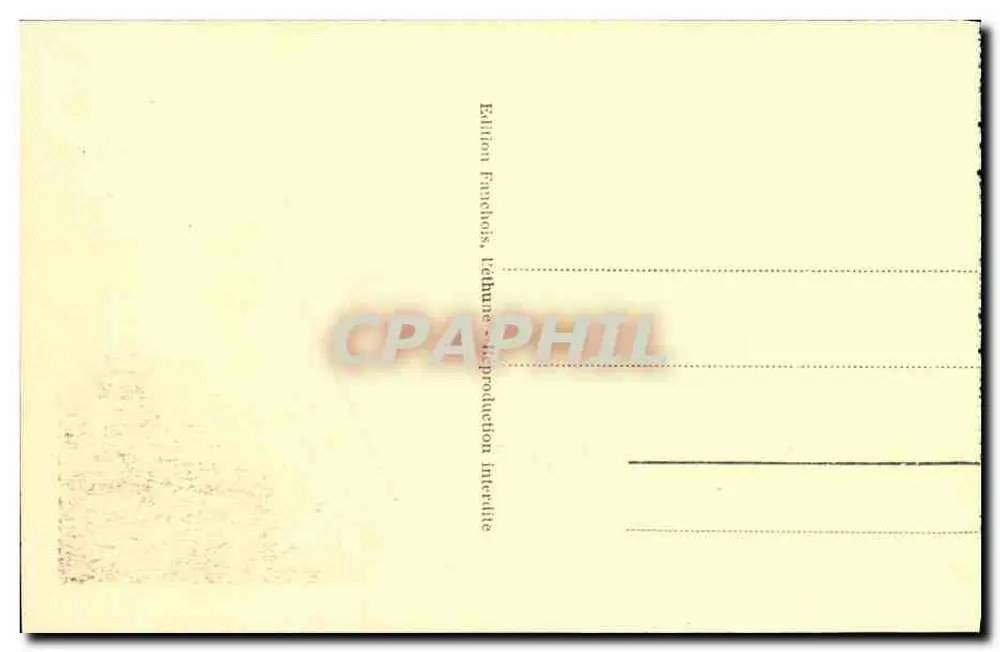 N.D. DE LORETTE - O Farol — editor Édition Franchois, Véthune - Verso