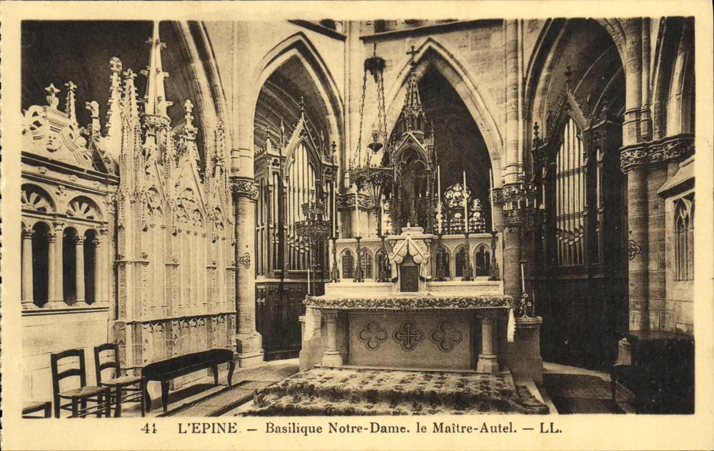 L'Épine — Basilika Notre-Dame, der Hauptaltar — LL. — n°41 - Vorderseite