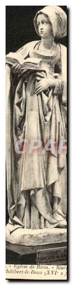 Statue der heiligen Thilibert-le-Beau — Kirche von Brou — 16. Jahrhundert - Vorderseite