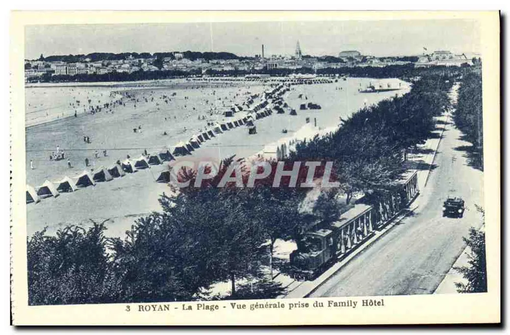 Royan - Die Strände - Allgemeine Ansicht vom Family Hôtel - Vorderseite