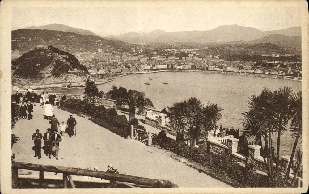 San Sebastián — Ansicht von Monte Igueldo — Foto Galarza, 33 - Vorderseite
