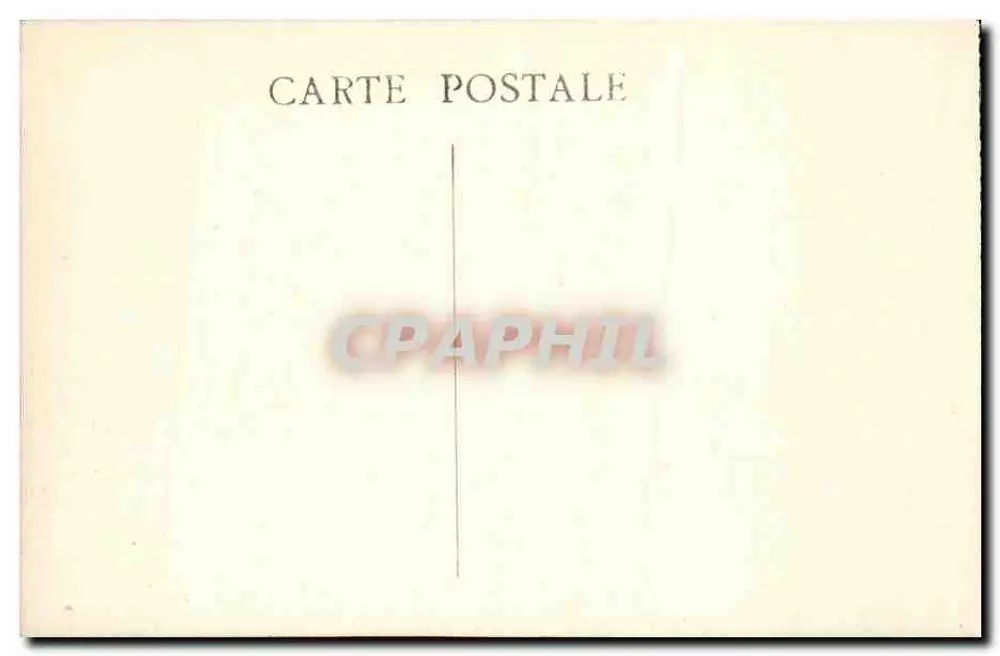 Marselha — Castelo de If — If Castle - Verso