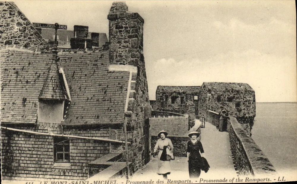 Mont-Saint-Michel — Promenade der Bastionen — LL - Vorderseite