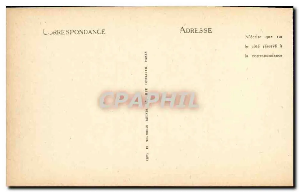 Mont Saint-Michel — Allgemeiner Blick auf den Deich bei Ebbe — Verlag: Levy et Neurolin, Paris - Rückseite