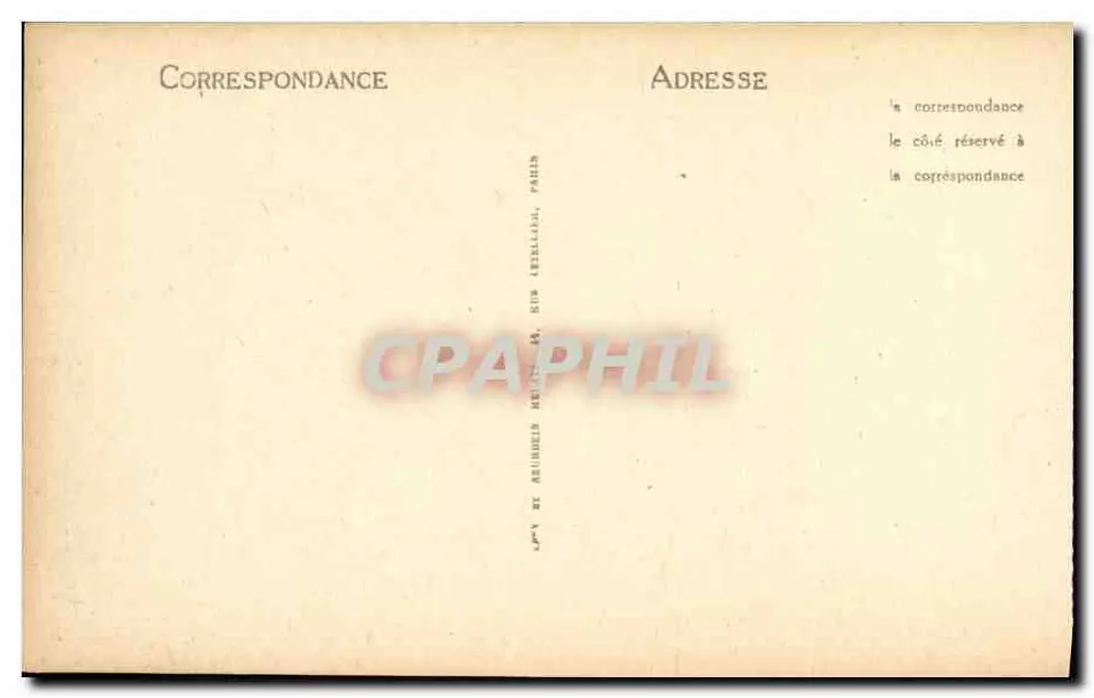 O Mont-Saint-Michel — O Châtelet — editor L.L. n°43 - Verso
