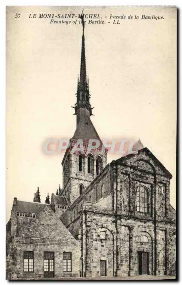 Monte-São-Mihiel — Facha da Basílica — I.L. — n° 57 - Frente