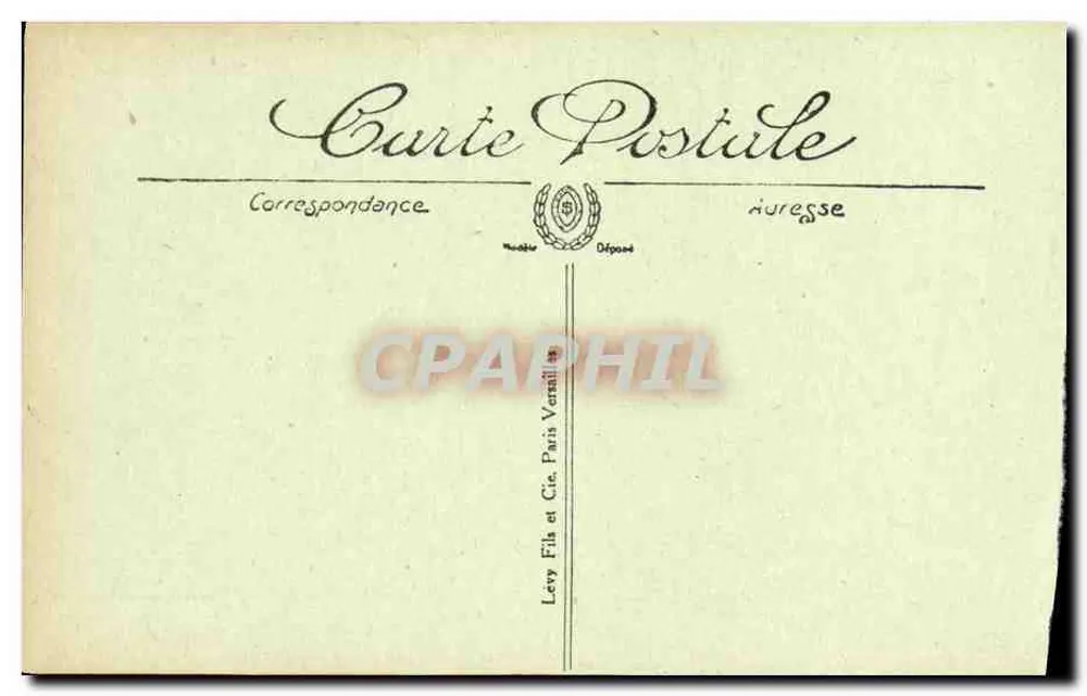 Chaumont-sur-Loire — Le Château, Porte d'Entrée — éditeur Levy Fils et Cie, Paris - Rückseite