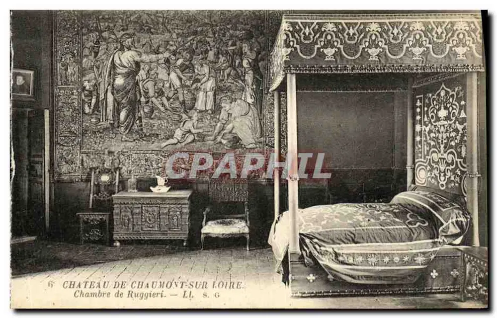 Schloss Chaumont-sur-Loire — Zimmer von Ruggieri — LL S.G. - Vorderseite