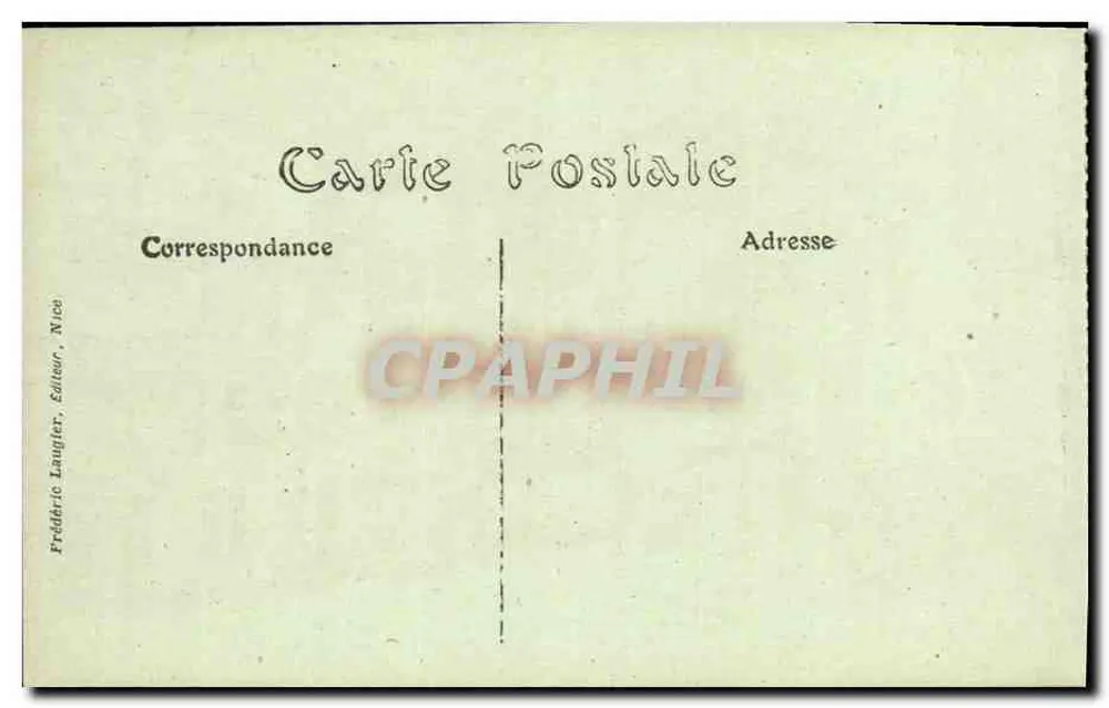 Sospel (A.-M.) — Gare du Tramway de Sospel à Menton — F.L. — n°891 - Rückseite