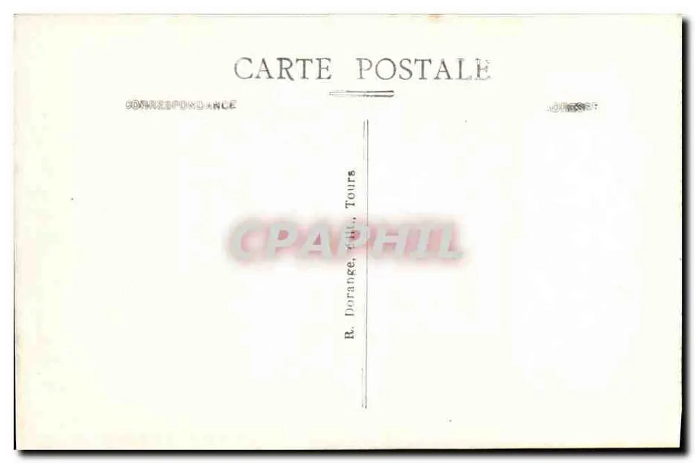 La Roche-Posay (Vienne) — Die Kirche und das Tal der Creuse — R. D. - Rückseite