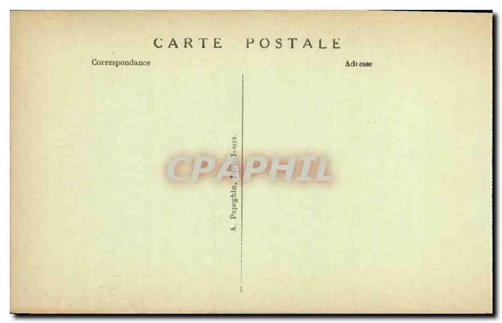 Blois (Loir-et-Cher) — O Castelo — Vista Geral (Lado Sul) — A.P. - Verso