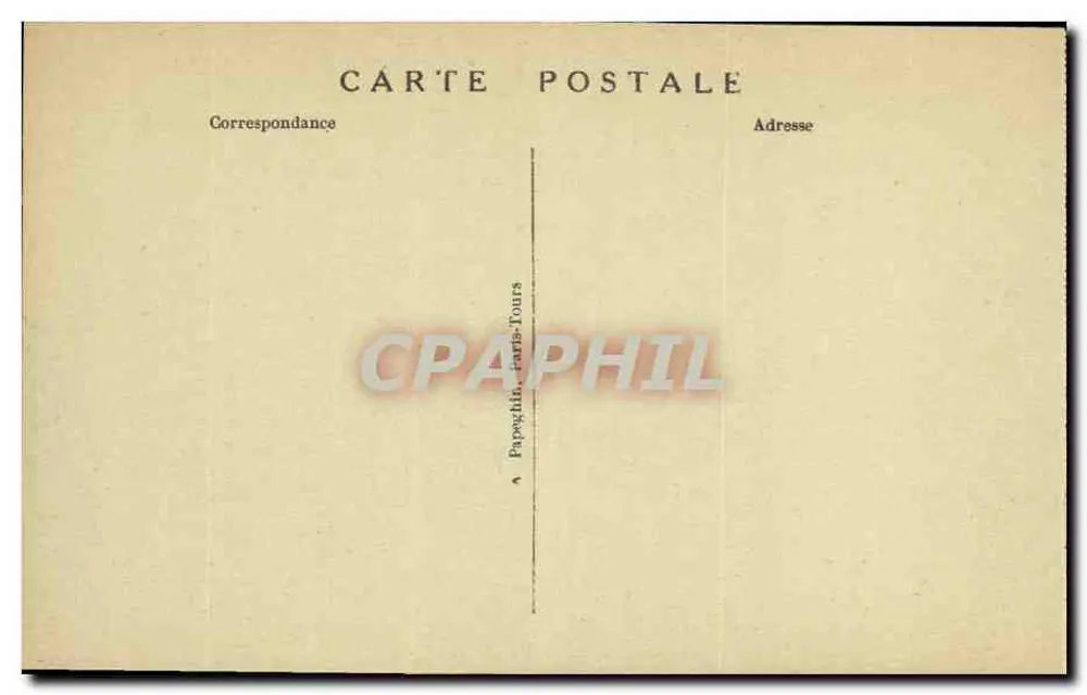 Blois (L.-et-C.) — O Castelo (Mon. hist.) — A.P. - Verso