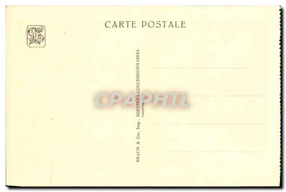 Eingang zur belgischen Sektion — Internationale Kolonialausstellung — Paris 1931 — H. Lacoste, Arch. S.A.D.G. - Rückseite