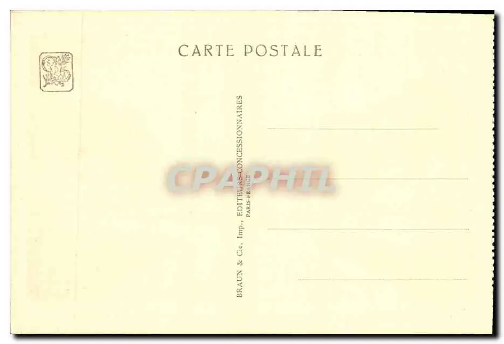 Internationale Kolonialausstellung — Paris 1931 — Niederländisches Pavillon - Rückseite