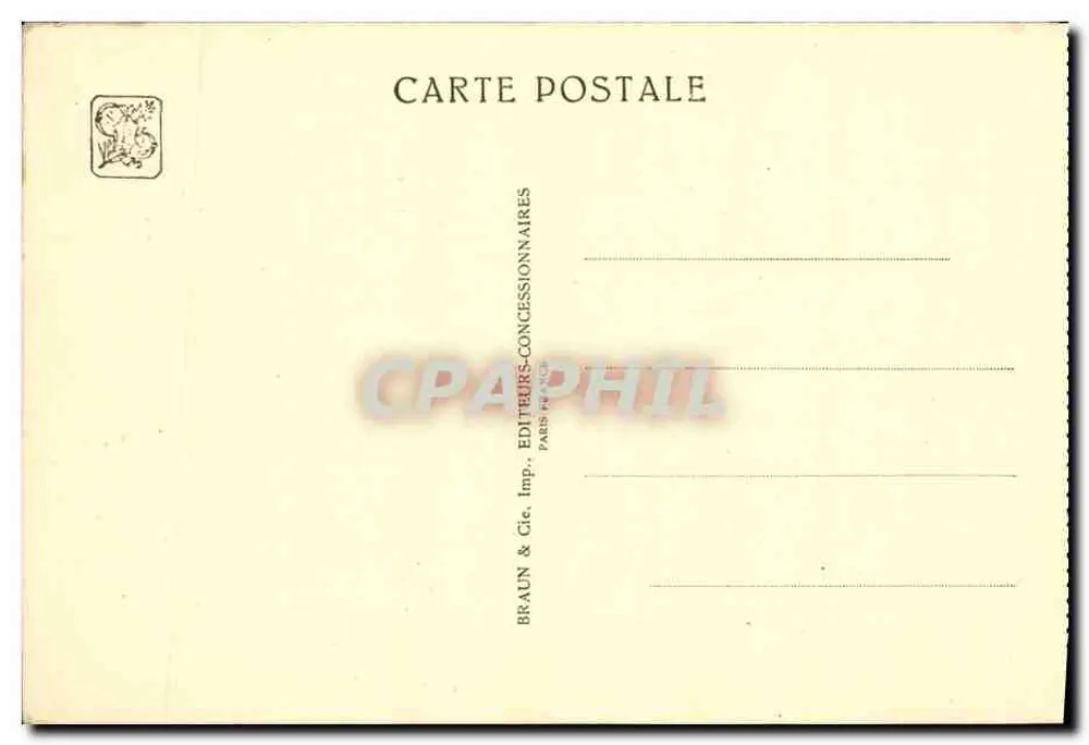 Internationale Kolonialausstellung - Paris 1931 — Übersicht der portugiesischen Abteilung — Raul Lino, Architekt - Rückseite