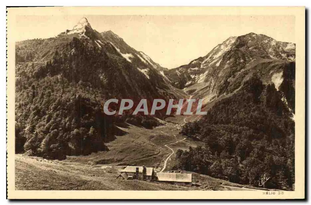 Das Hospiz und der Hafen von Vénarque — Pyrénées-Orientales — Verlag Labouche, n° 38 - Vorderseite
