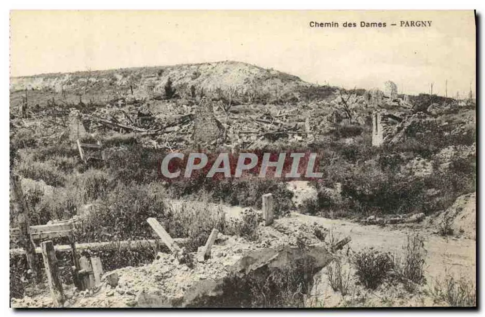 Chemin des Dames — PARGNY — B. Nougueda e H. Lestrat, Sélestat - Frente