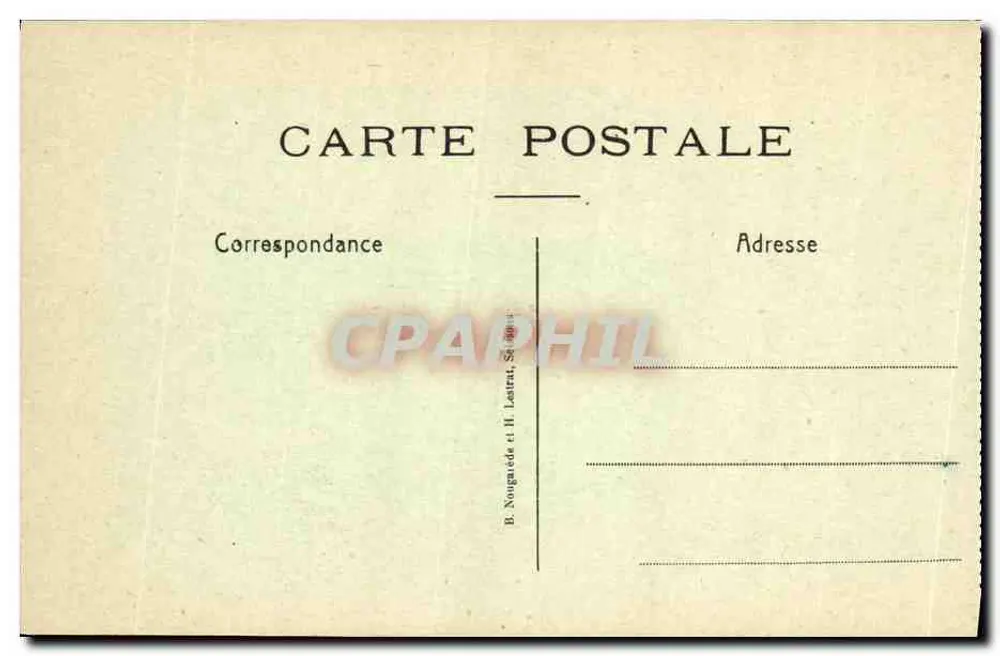 Chemin des Dames — PARGNY — B. Nougueda e H. Lestrat, Sélestat - Verso