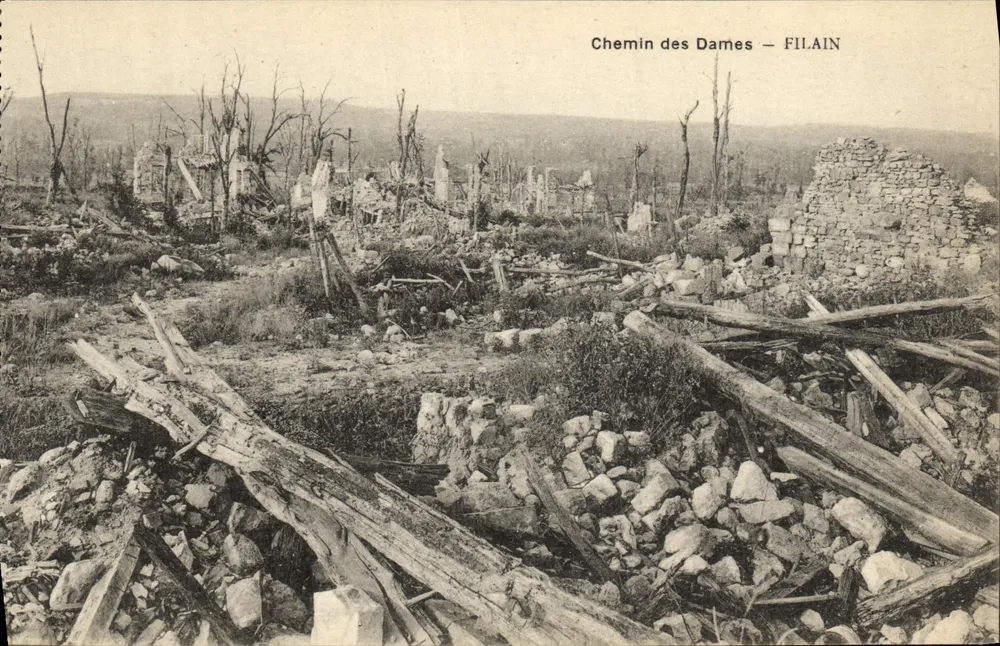 Caminho dos Cavaleiros — FILAIN — B. Nougardide e H. Lefranc, Sobrieux - Frente