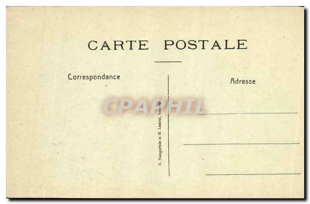 Caminho dos Cavaleiros — FILAIN — B. Nougardide e H. Lefranc, Sobrieux - Verso