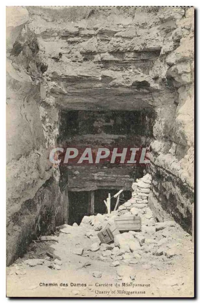 Chemin der Damen — Steinbruch Montparnasse — B. Nongarole et H. Lastat, Sébastopol - Vorderseite