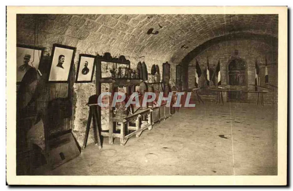 Fort de Douaumont — Museu — Editor: H. S. (impressor de Douaumont) - Frente
