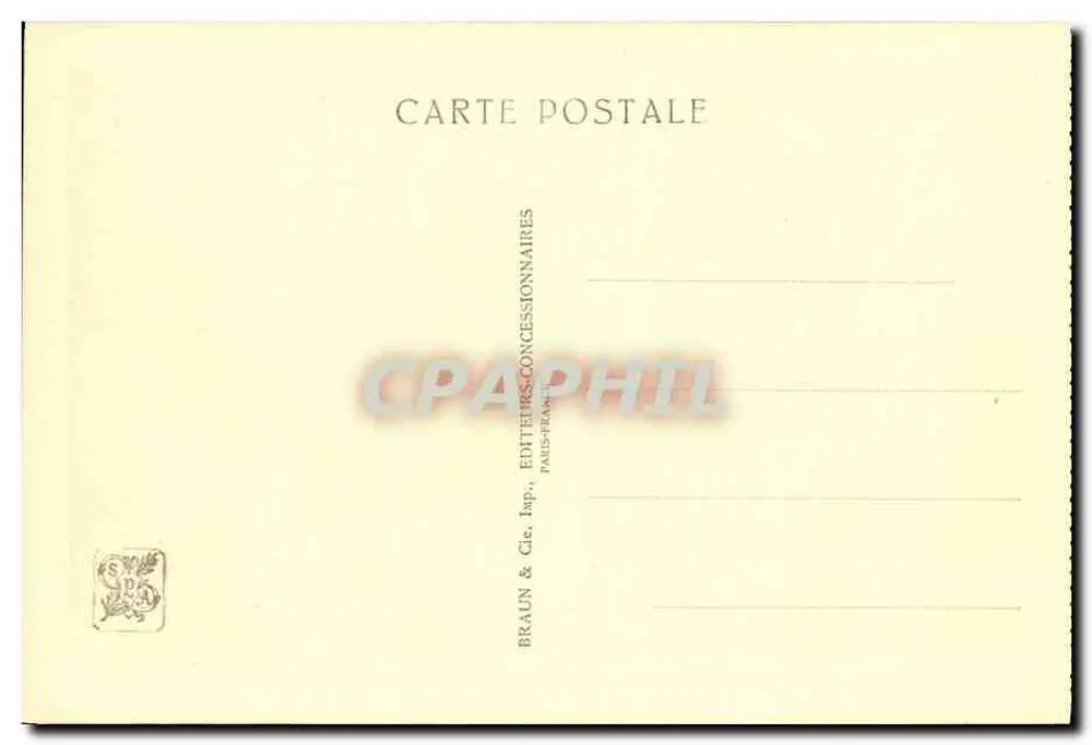 Pavillon von Annam — Internationale Kolonialausstellung — Paris 1931 — Verlag: Biarache et Craste, Archs. - Rückseite