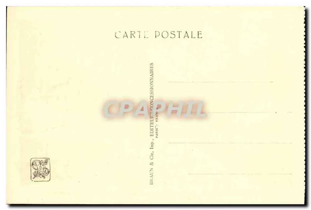 Internationale Kolonialausstellung — Paris 1931 — Niederländisches Pavillon - Rückseite