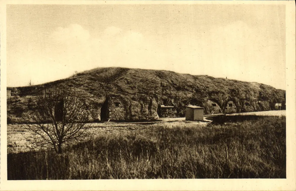 Fort de Vaux — Vista do Sul - Frente