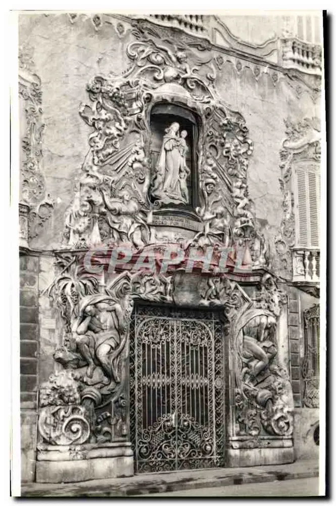 Valencia - Portal des Palastes der Zwei Quellen — JDP Valencia, n° 125 - Vorderseite
