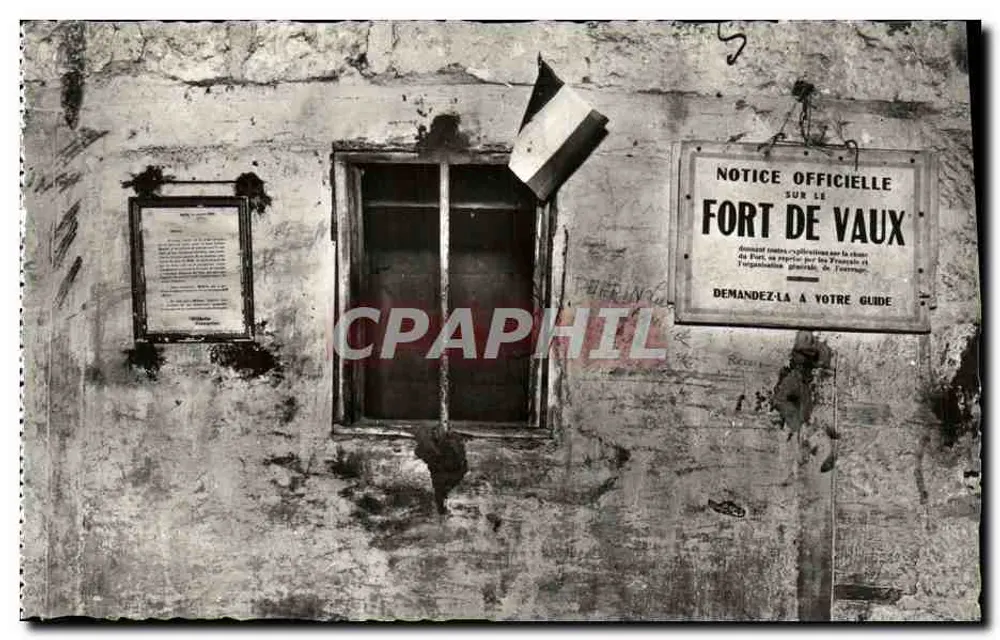 Fort de Vaux — Büro des Kommandanten Raynal — Ausgabe des Fort de Vaux - Vorderseite