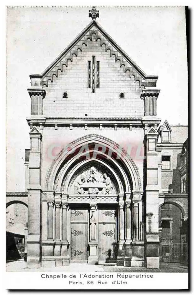 Kapelle der reparierenden Anbetung — Paris, 36 Rue d'Ulm - Vorderseite