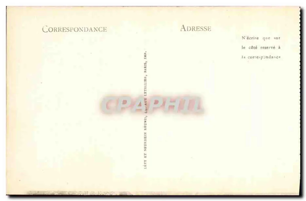 Alte Abtei von Jumièges — Passage Charles VII — Verlag Lévy et Neunden Reunis, n°75 - Rückseite