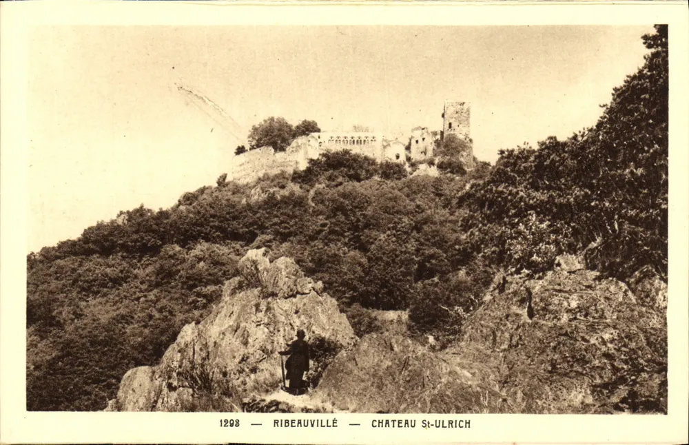 Ribeauvillé — Kasteel van San Ulrico — Uitgave J. Bauch, Ribeauvillé - Voorkant