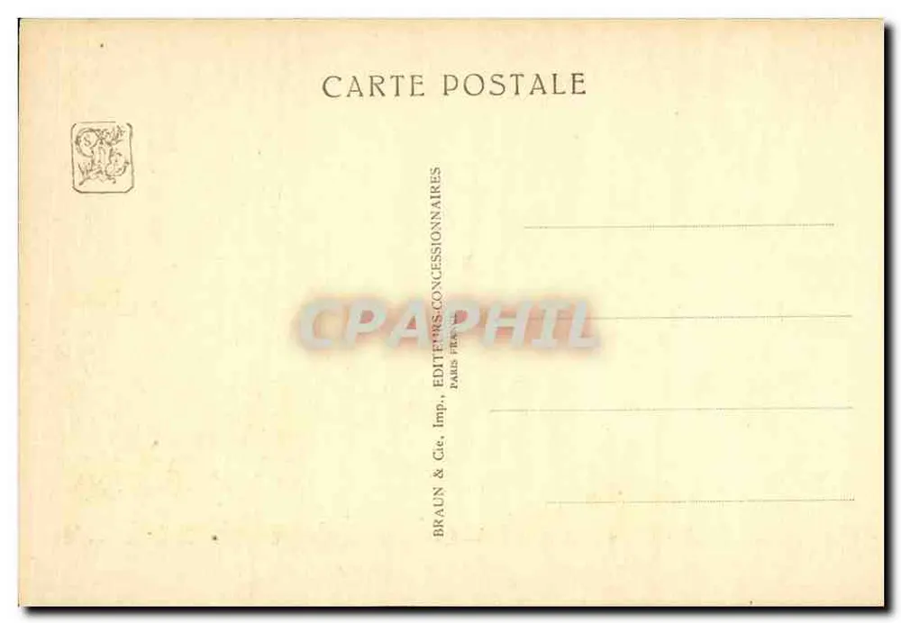 Algerien — Minaret — Internationale Kolonialausstellung — Paris 1931 - Rückseite