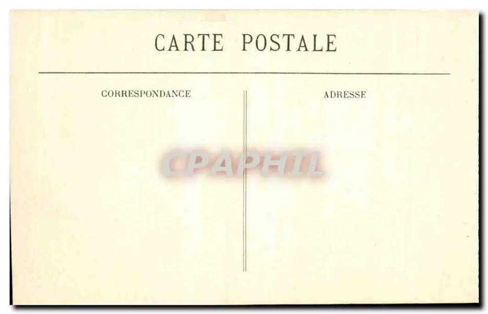 Orléans — A Rue Jeanne d'Arc — editor anônimo, n° 484 - Verso