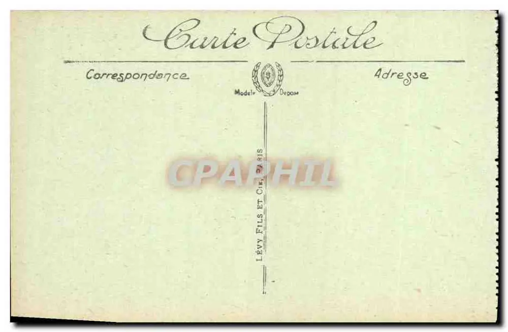 Arras — Rathaus — Westfassade nach dem Bombenangriff — Foto von der Fotosektion der Armee, Nr. 636 - Rückseite