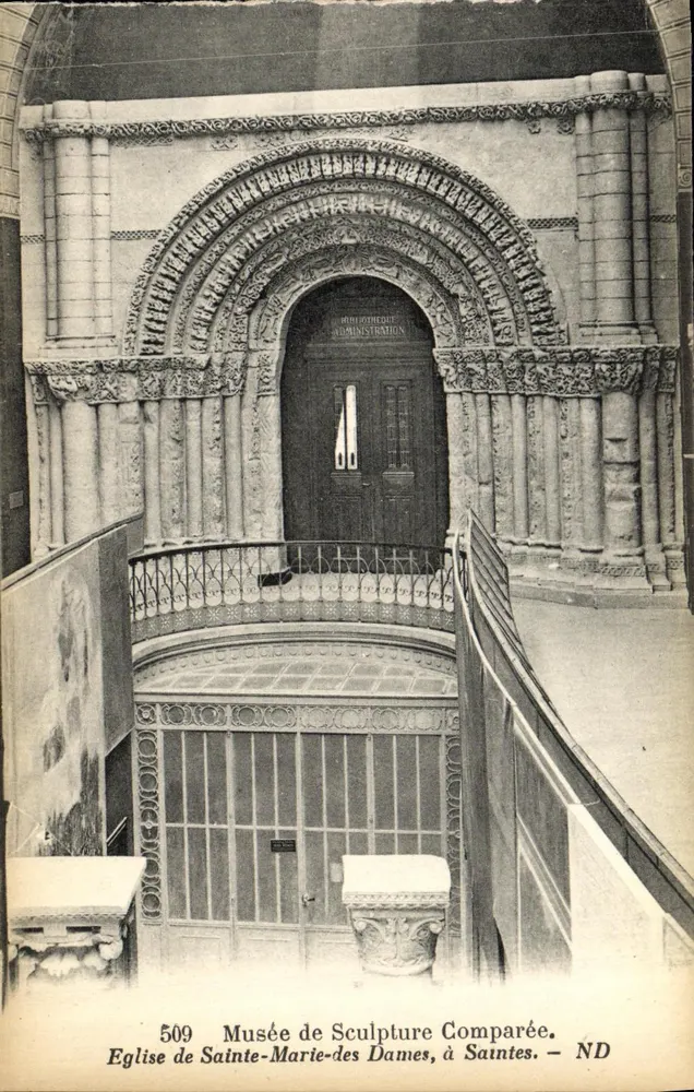 Museum für vergleichende Skulptur — Kirche Sainte-Marie-des-Dames, in Saintes — ND - Vorderseite