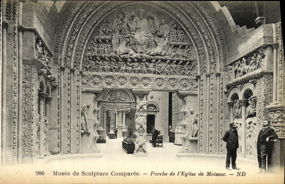 Portal der Kirche von Moissac — Museum für vergleichende Skulptur — ND - Vorderseite