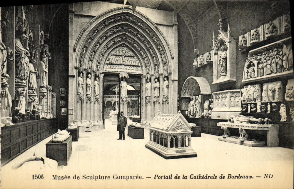Museum der vergleichenden Skulptur — Portal der Kathedrale von Bordeaux — NID - Vorderseite