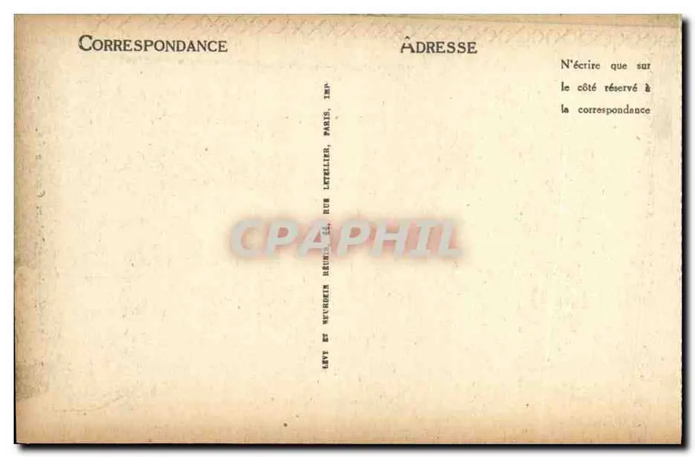 Museu de Escultura Comparada — Igreja de Chartieu — Imp. Letellier, Paris - Verso
