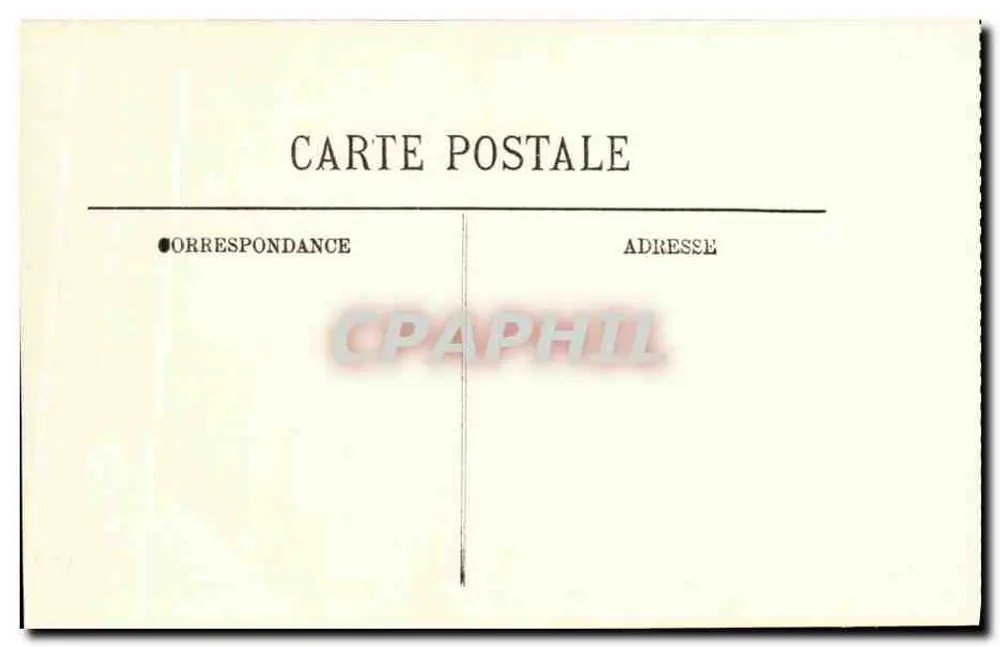 PierreFonds — Rue Notre-Dame und das Schloss — Edition Varin, Nr. 8 - Rückseite