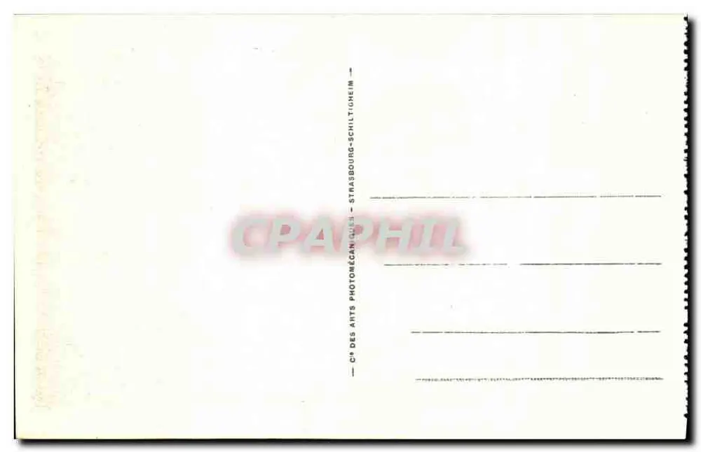 Bagnères-de-Bigorre - Der Col du Tourmalet - Abstieg nach Barèges — Vintage Postcard/Antike Ansichtskarte n°99 - Rückseite