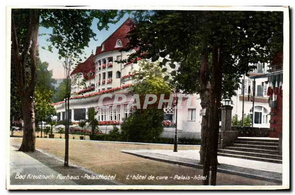 Bad Kreuznach - Kurhaus-Palasthotel — Das Kurhotel - Palasthotel - Vorderseite