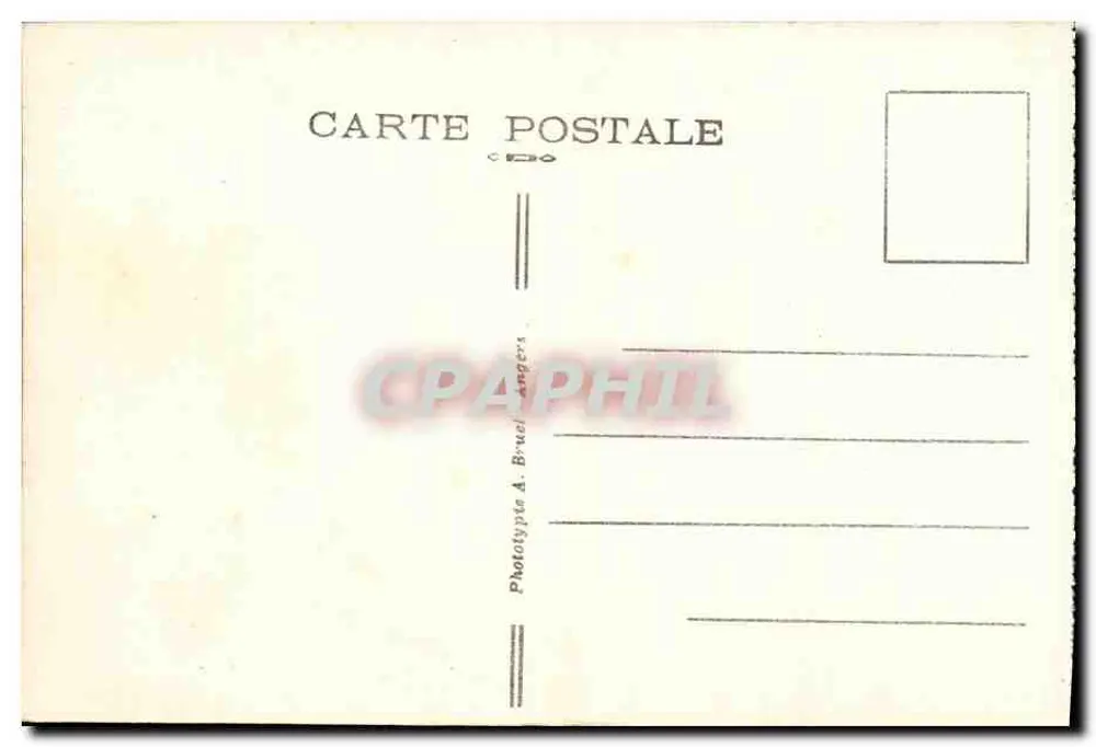 Perros-Guirec (C.-du-N.) — Bucht von Trestraou und "La Roseraie" — A. B. - Rückseite